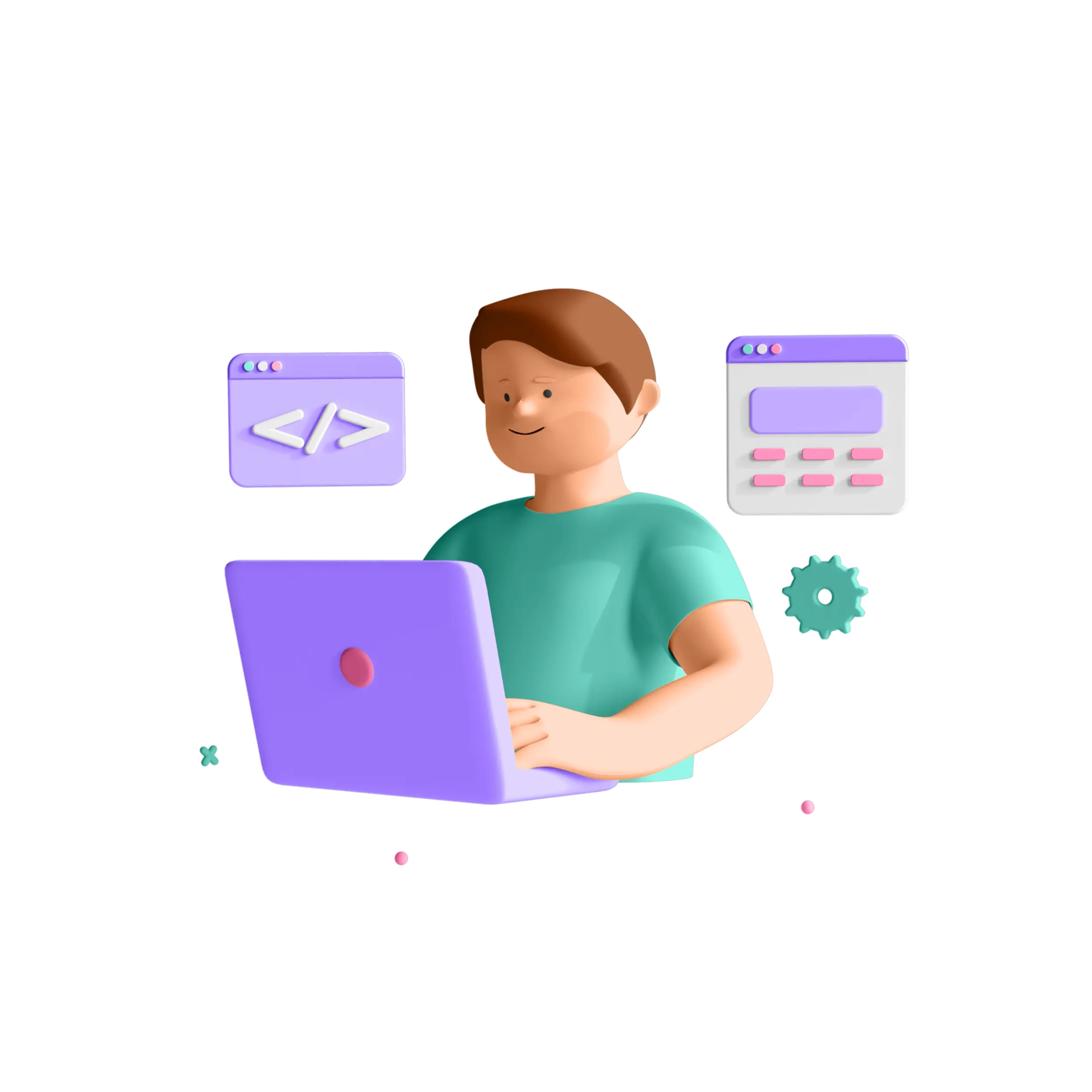 Developer Working